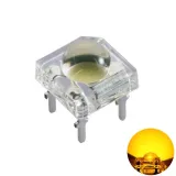 LED 5mm Super Flux Piranha 4 broches - Jaune – 4