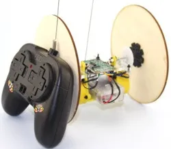 Voiture télécommandée à deux roues DIY