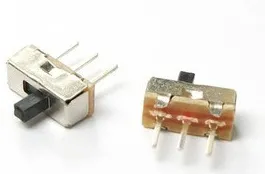 Interrupteur à glissière SS12D00G2 à 3 broches