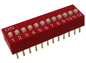 Interrupteur DIP 12 broches, 2.54mm