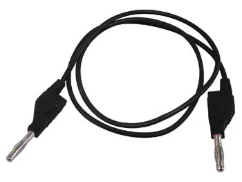 Velleman Cordon de mesure avec fiches banane 4 mm Noir