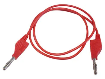 Velleman Cordon de mesure avec fiches banane 4 mm Rouge