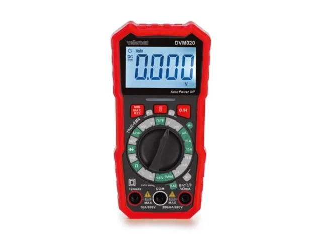 Multimètre numérique Velleman CAT III 600V