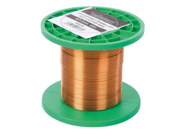 Fil de bobinage en cuivre Ø0,5 mm - 43 m - 3,7 ohm