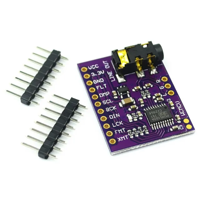 Module stéréo DAC WCMCU-5102 convertisseur numérique vers analogique