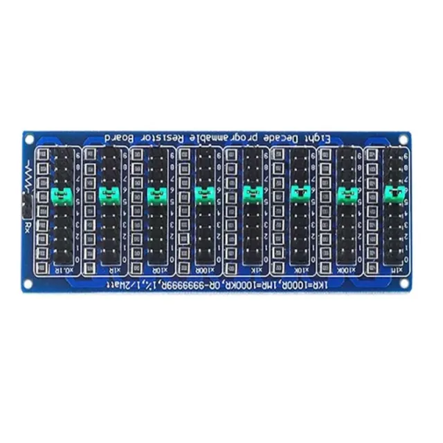 Carte de résistances programmables 8 segments 10 positions