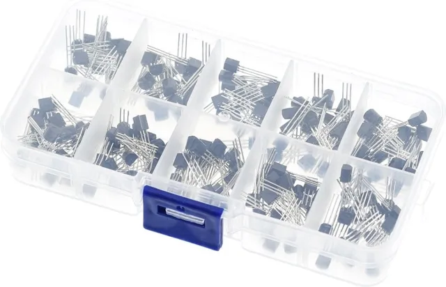 Set de 200 transistors 10 types common triode