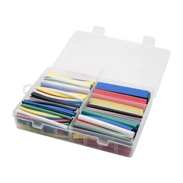 Assortiment de gaines thermorétractables 168 pièces couleurs variées