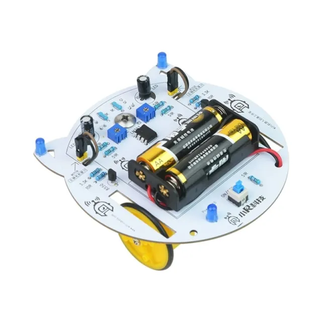 Mini robot suiveur de ligne pour chat - éducatif pour les enfants et les étudiants (STEM)