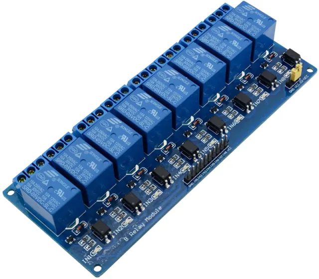 Module relais 5 V bas niveau | 8 canaux