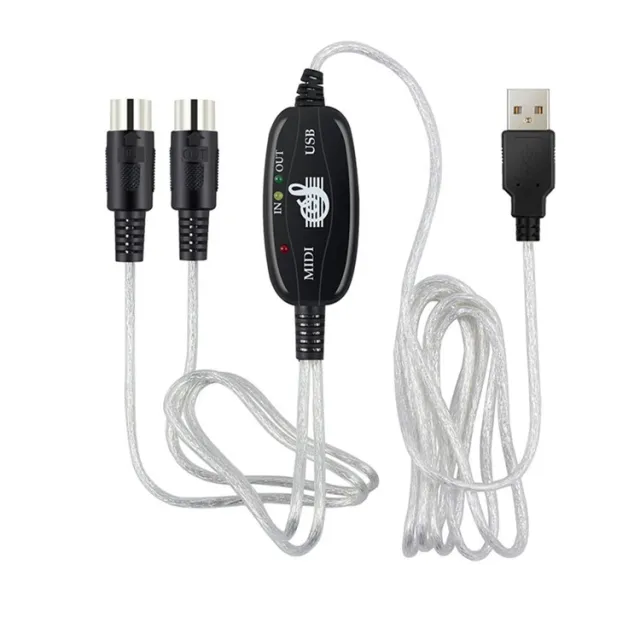 Câble adaptateur USB Midi