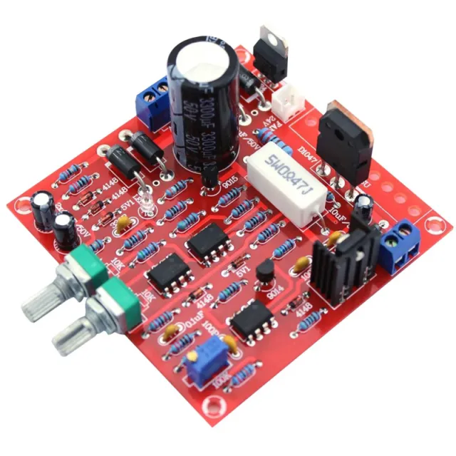 Module d’alimentation à courant continu régulée et réglable (0 - 30 V / 2 mA - 3 A) - KIT DIY (à souder soi-même)