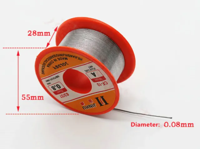 Étain à souder 50 g 0,8 mm