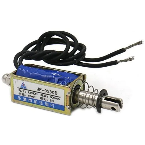 Solénoïde 12V pousser et tirer 300mA | JF-0530B