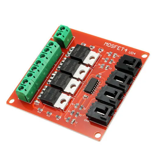 Module MOSFET haute puissance 5-20V 10A - 4 canaux