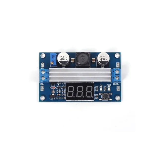 Module élévateur DC-DC haute puissance réglable 3.0~35V vers 3.5~35V 100W avec voltmètre à affichage numérique