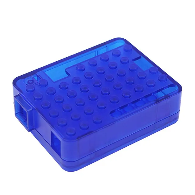 Boîtier Arduino Uno bleu compatible LEGO