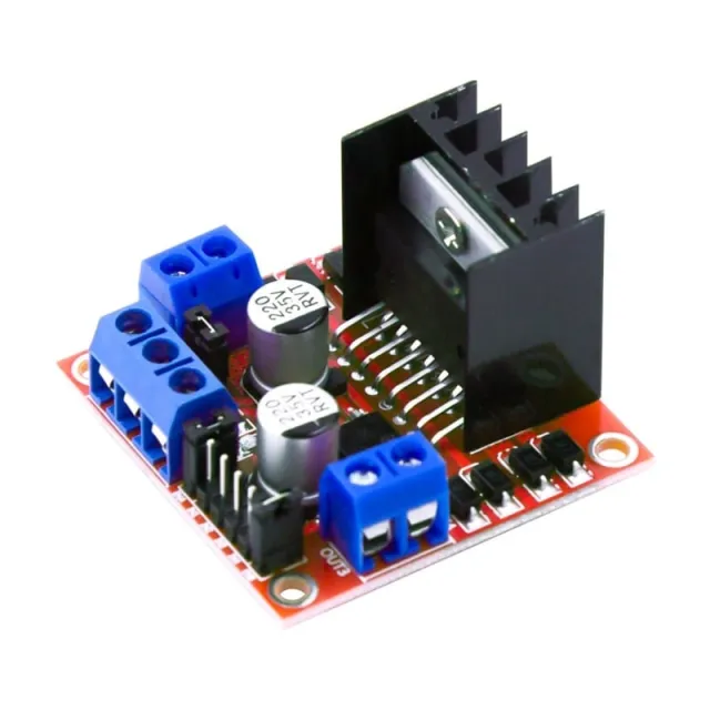 Carte de commande de moteur L298N rouge
