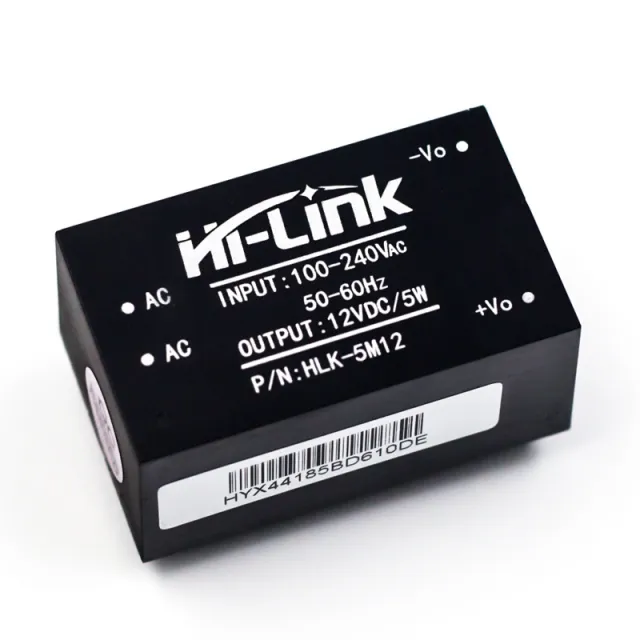 Module convertisseur 220VAC vers 12VDC 0,42A HLK-5M12