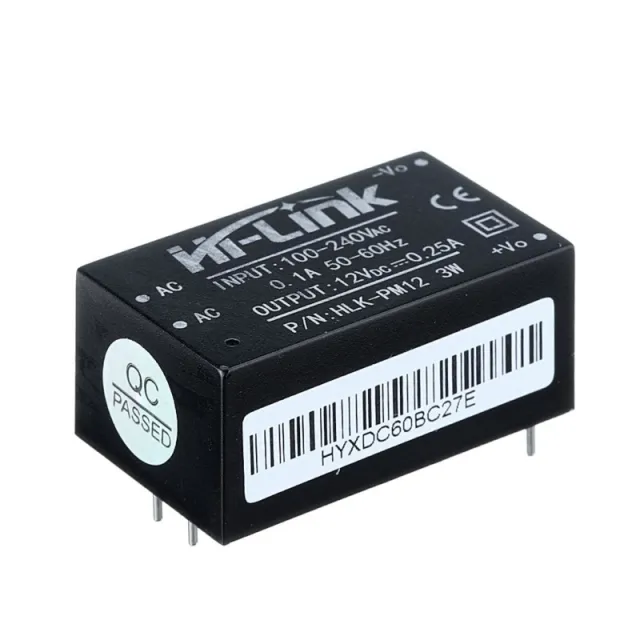 Module convertisseur 220VAC vers 12VDC 0,25A HLK-PM12