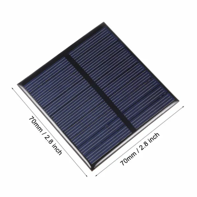 Mini panneau solaire 70x70mm époxy