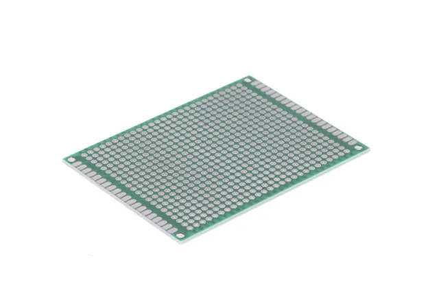 Plaque de prototypage expérimentale 6x8 cm verte