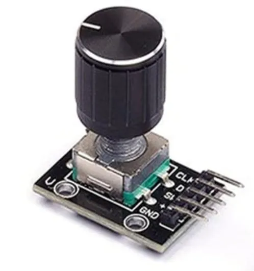 Encodeur rotatif HW-040 avec capuchon en aluminium pour Arduino