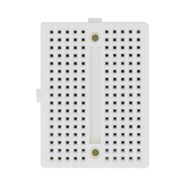 Mini breadboard 170 trous pour prototypage Blanc (connect)