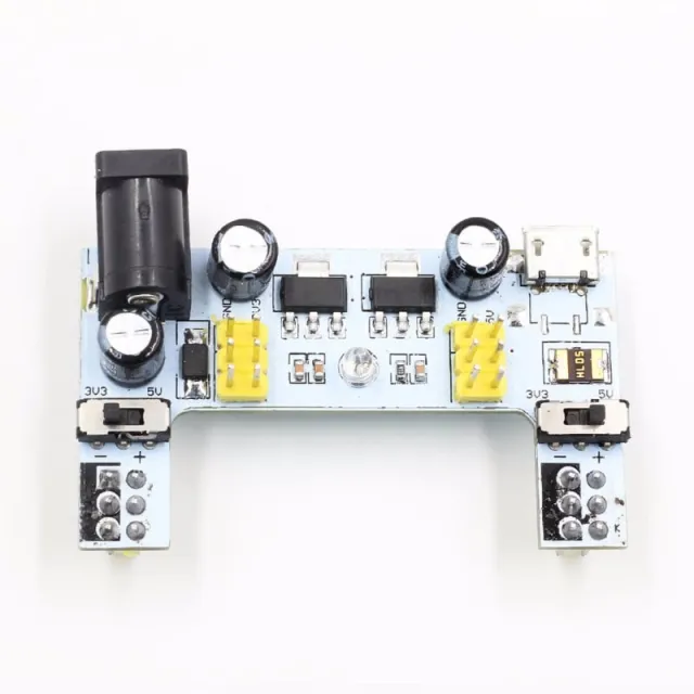 MB102 Module d’alimentation pour breadboard, interface USB DC 7-12V, carte à 2 canaux