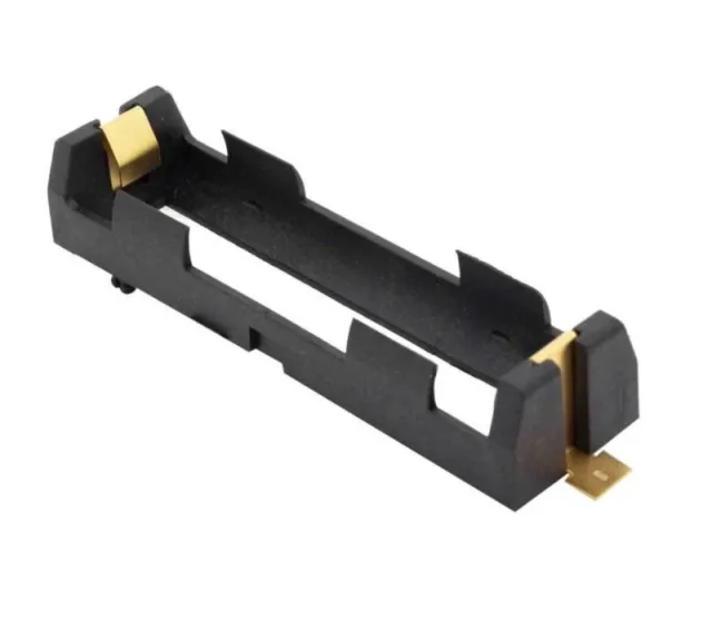 Support de batterie 18650 avec points de soudure