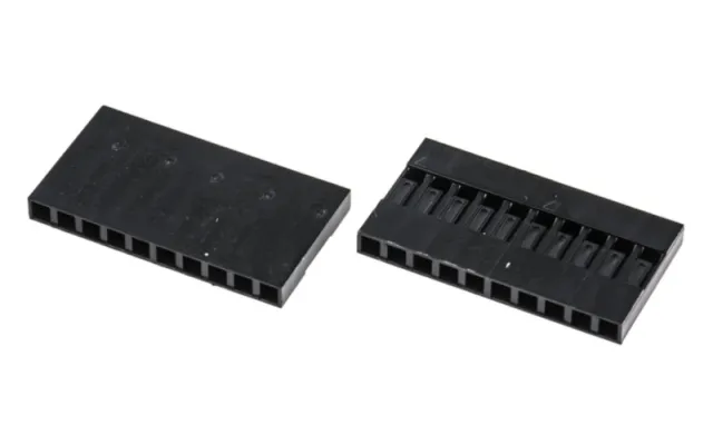Boîtier plastique Dupont 10P Connecteur de broches 2.54mm