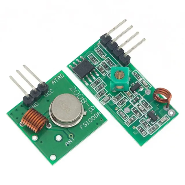 Émetteur et récepteur RF 433 MHz