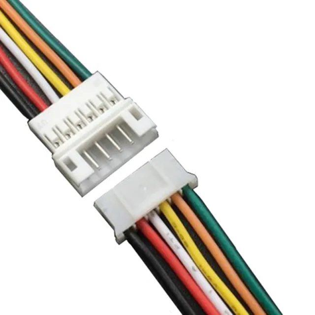 Ensemble de connecteurs pigtail Micro JST PH à 6 broches, mâle et femelle