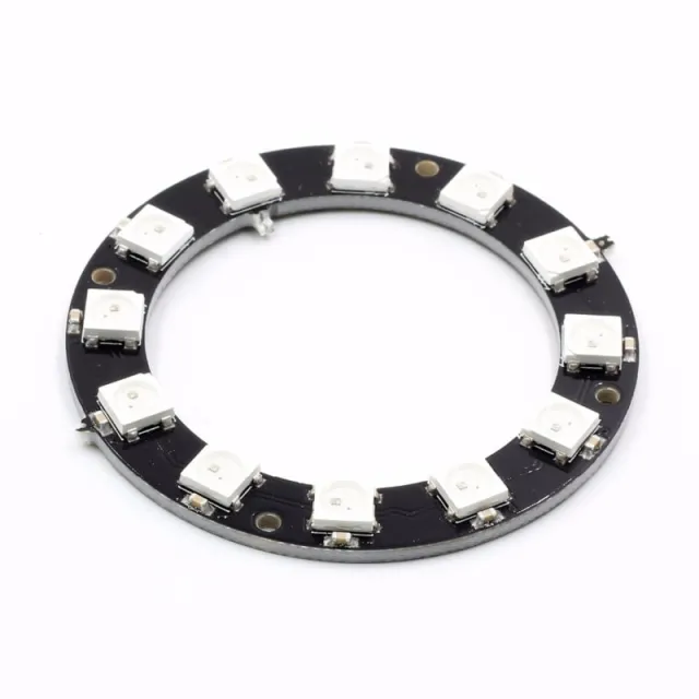 LED RGB 12 bits WS2812b circulaire ronde (Neopixel)