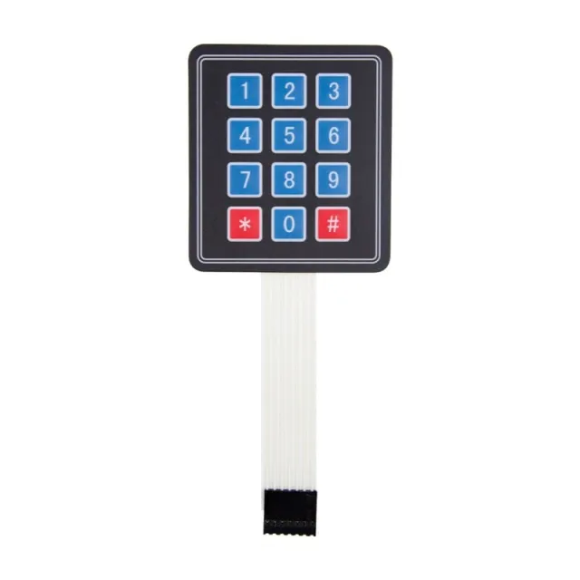 Clavier à membrane 3x4 Matrix keypad switch