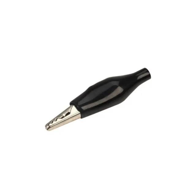 Pince crocodile 28mm Noir