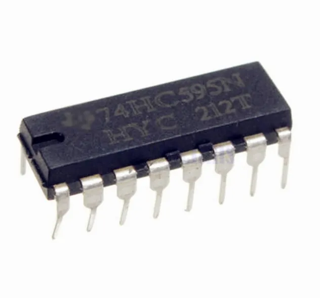 74HC595 Circuit intégré de registre à décalage 8 bits / registre à décalage IC