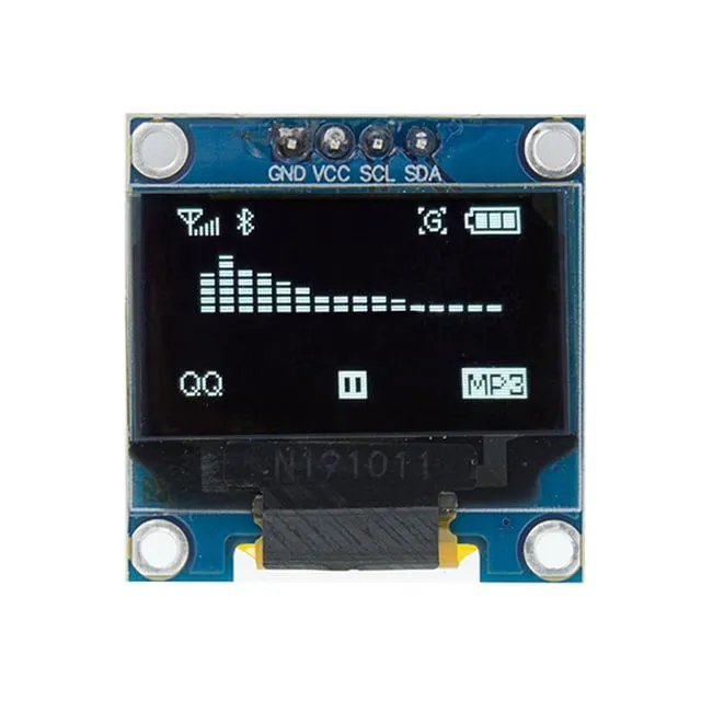 Mini écran OLED blanc 0,96 pouce 128x64 I2C