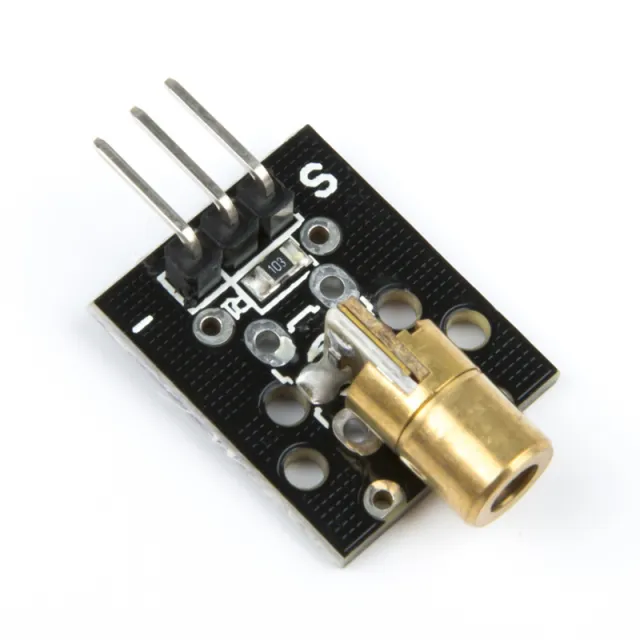 Module de diode laser 5 V, laser rouge 650 nm 5 mW, tête en cuivre