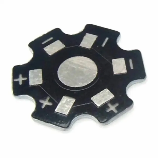 Dissipateur thermique/ bloc de refroidissement pour LED haute puissance 1W et 3W
