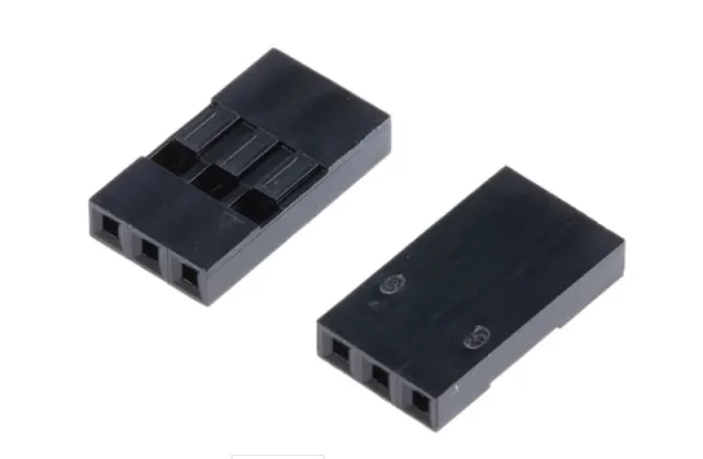 Connecteur à broches 2,54 mm avec boîtier en plastique Dupont 3P