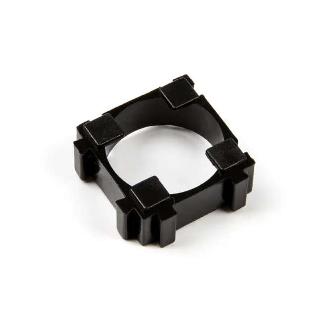 Support de batterie 18650 avec clip commutable