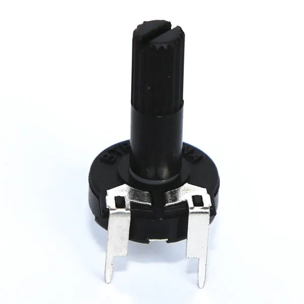 Potentiomètre ajustable de 10 kΩ, horizontal, avec bouton de 15 mm, à six pans creux