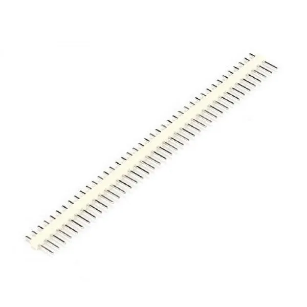Connecteur mâle 40 broches 2.54mm Blanc