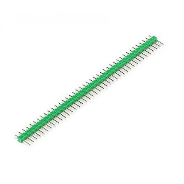 Connecteur mâle 40 broches 2.54mm Vert