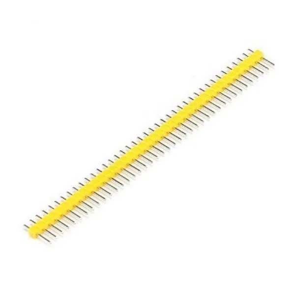 Connecteur mâle 40 broches 2.54mm Jaune