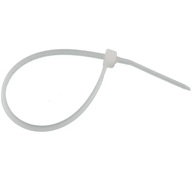 Collier de serrage Blanc 20cm 3.5mm