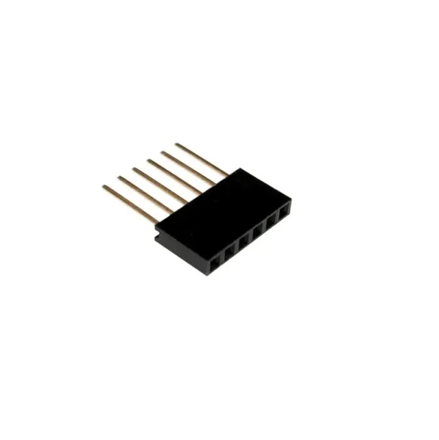 Connecteur de broches femelle empilable 6 broches 11mm