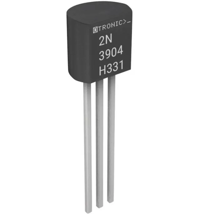 Transistor NPN 2N3904 H331 40V 200mA 200MHz 625mW TO-92