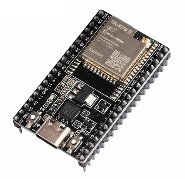 ESP32-WROOM-32U DevkitC V4 USB-C et connecteur d’antenne externe (IPEX)